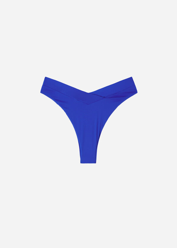 V Şekilli Yüksek Bel Brazilian Bikini Altı Indonesia