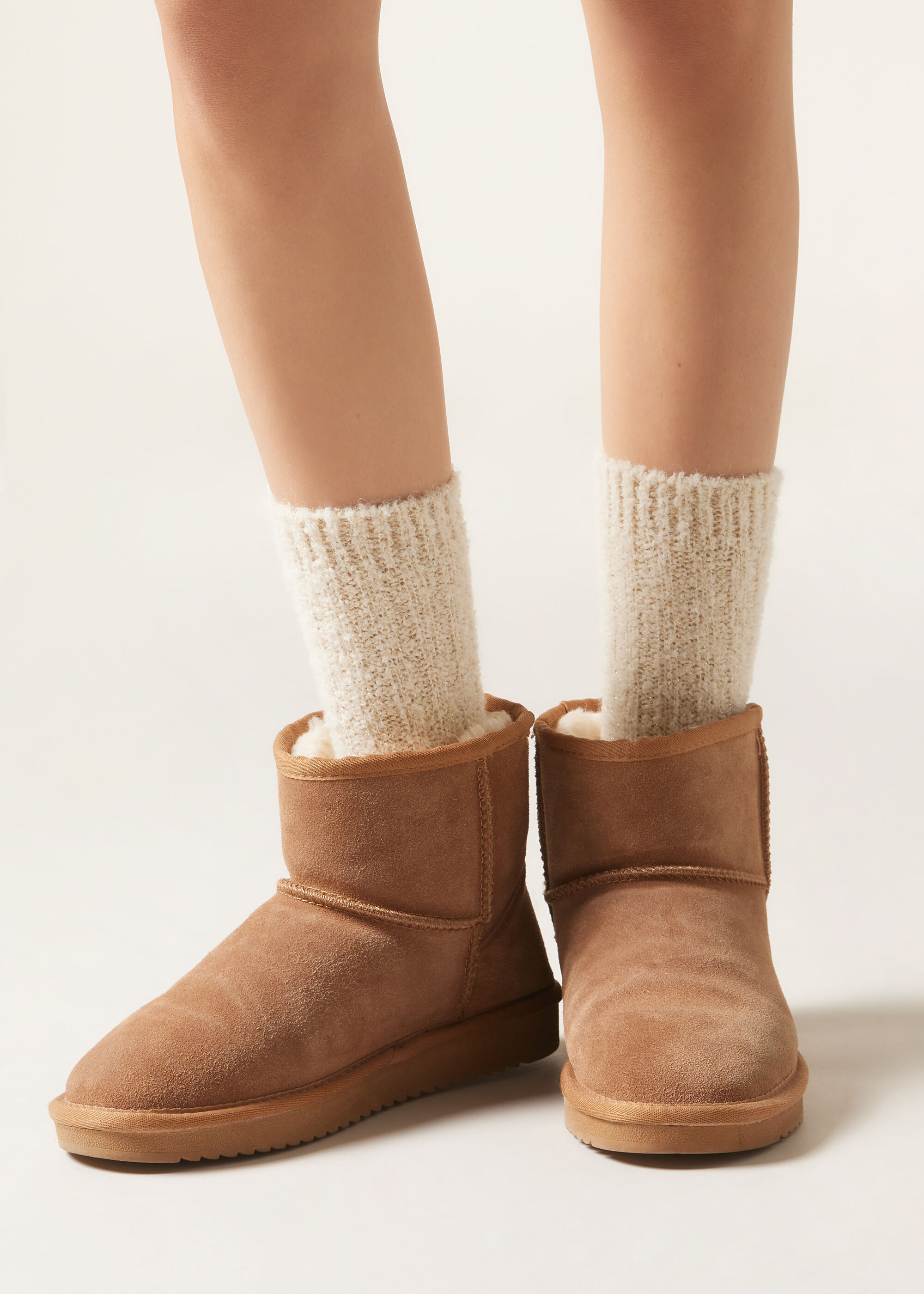 Teddy-Effect Socks