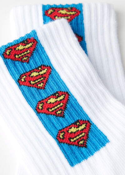 Superman Kısa Çocuk Çorabı