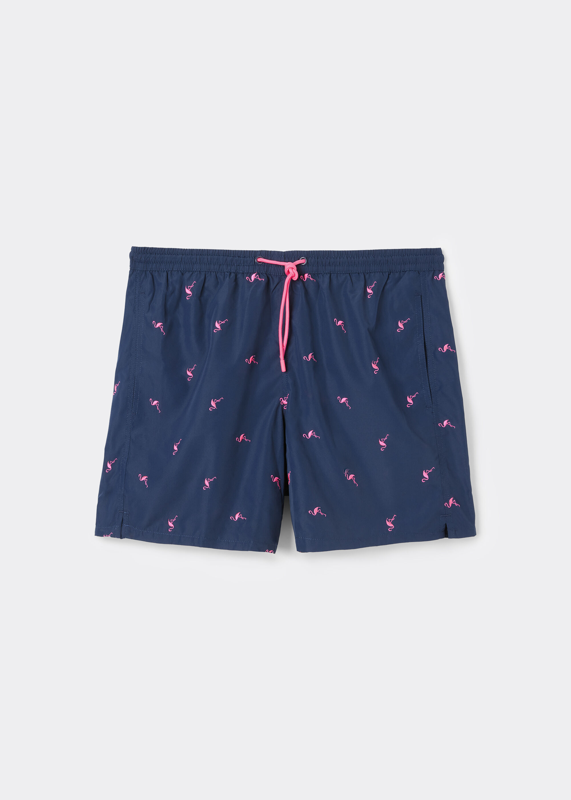 Men’s Patterned Boxer Swim Shorts Formentera