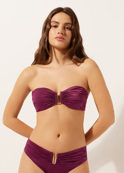 Haut de maillot bandeau à rembourrage léger Timeless Diva