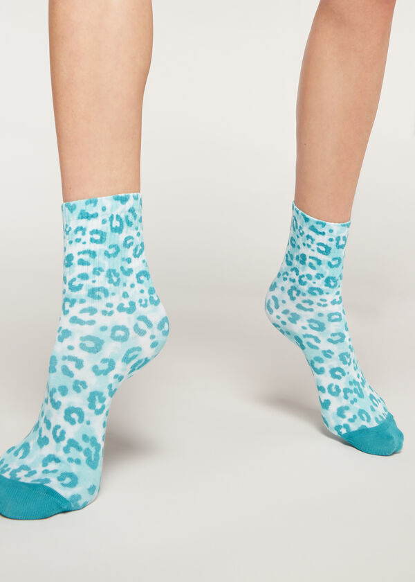 Kurze Socken Animal-Muster