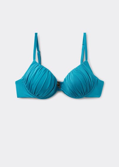 Push-up góra od kostiumu Shiny Satin