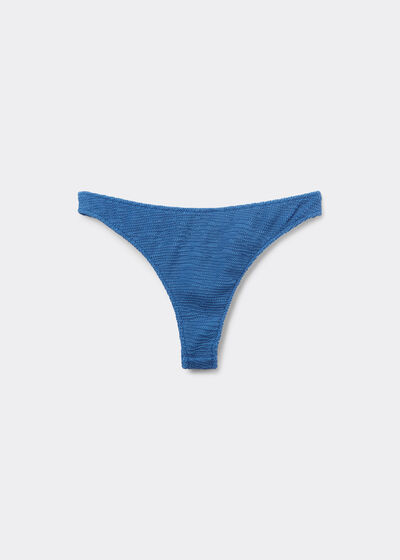 Brazilian Bikini Bottoms Crinkle Waves