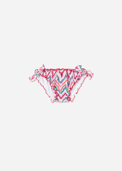 Bikini Bottoms Girls’ Multicolor Chevron