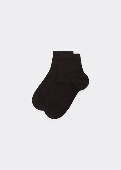 Children's Short Cotton Socks with Fresh Feet Breathable Material