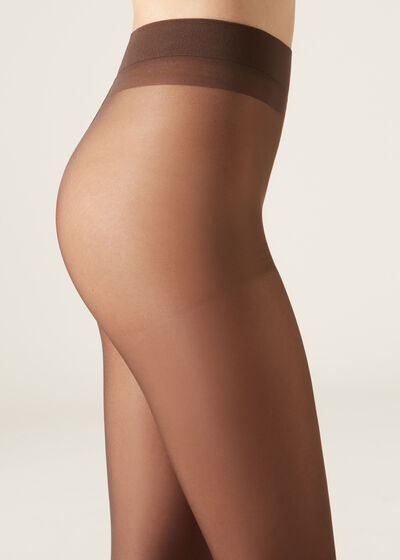 30 Denier Sheer Shaping Tights with Control Top