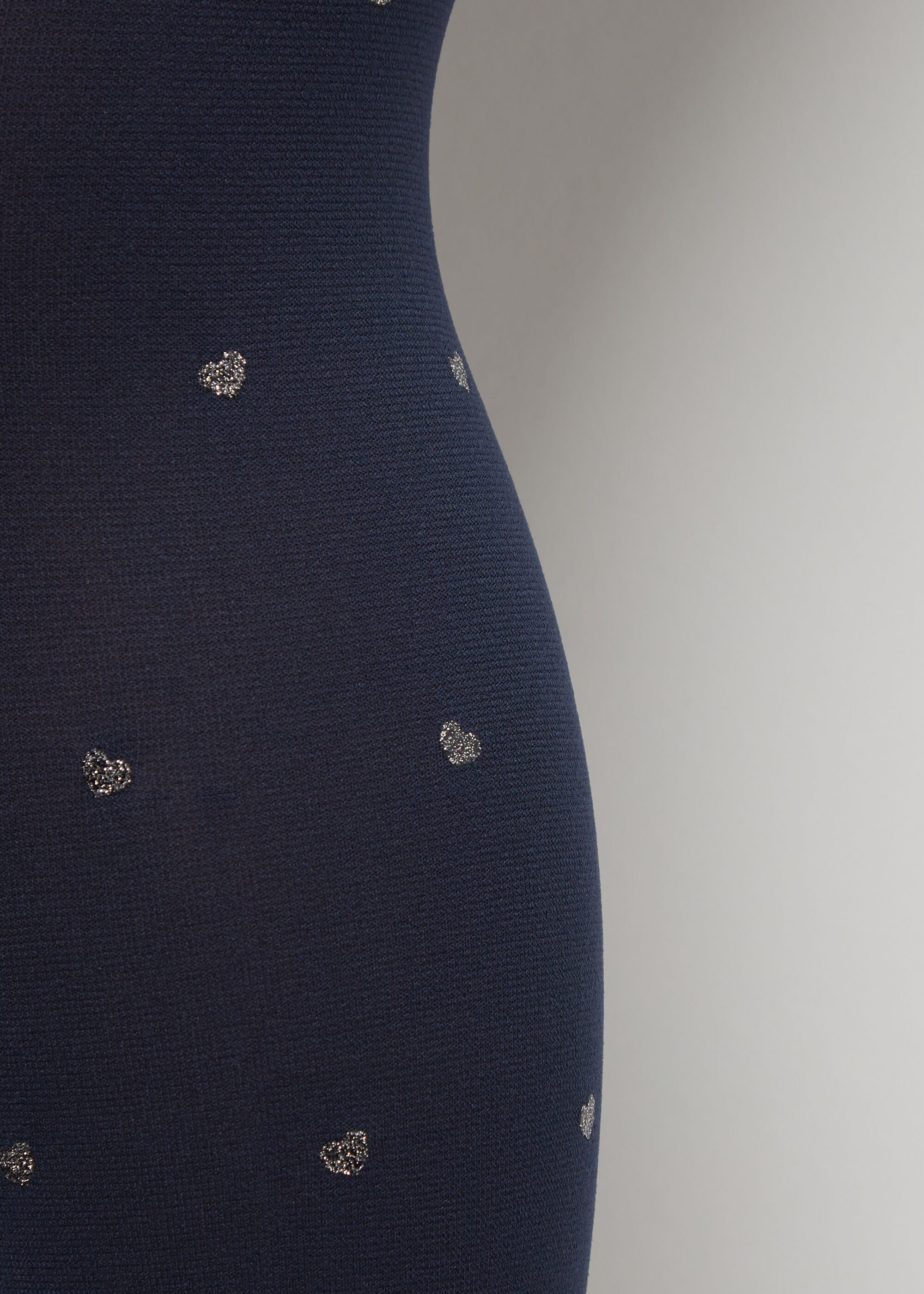 Girls Opaque Tights with Glitter
