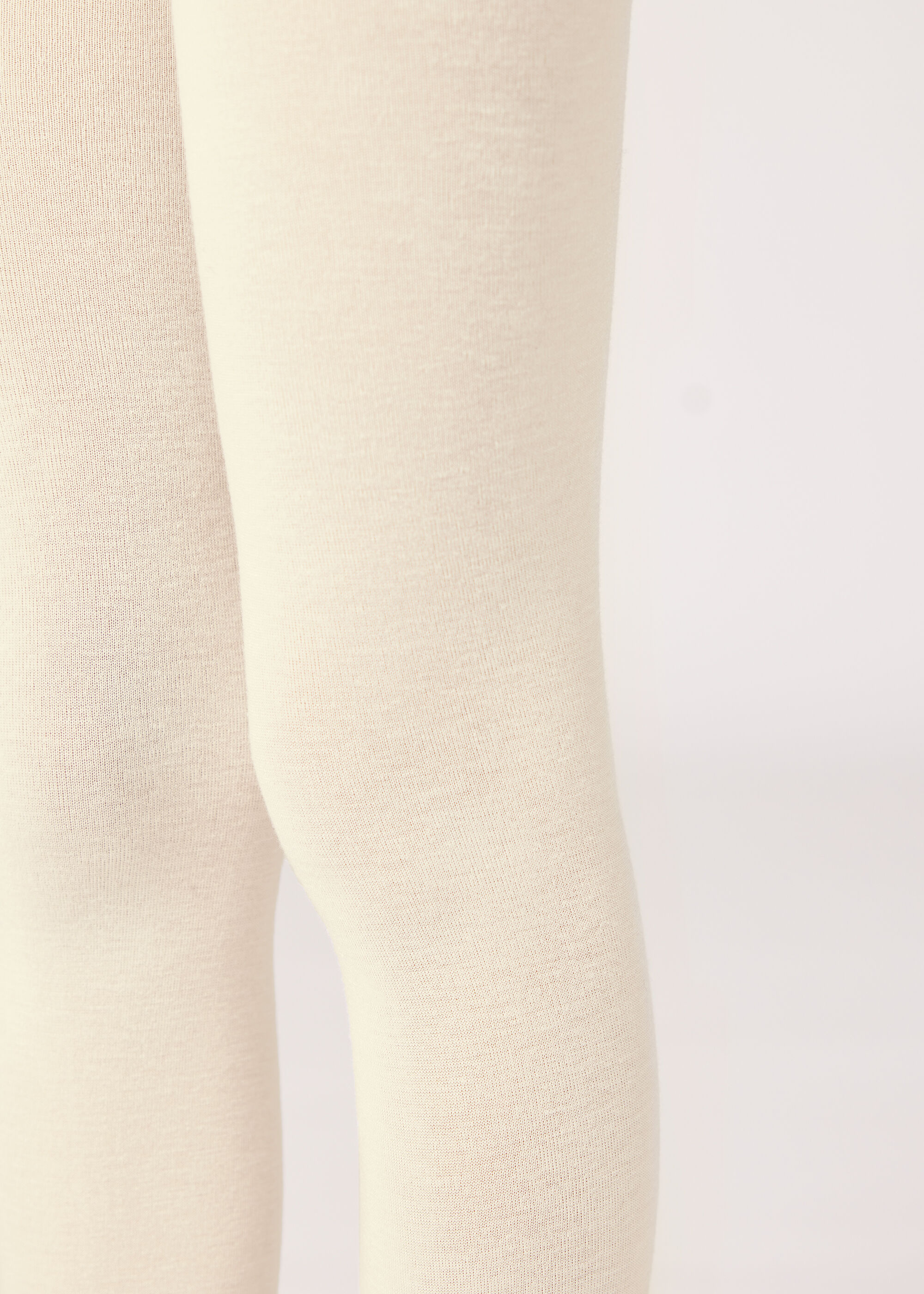 Girls' Super Opaque Tights with Cashmere
