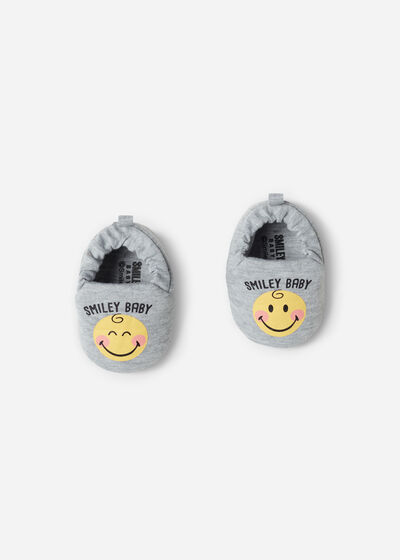 Novorodenecké papučky s motívom Smiley Baby®