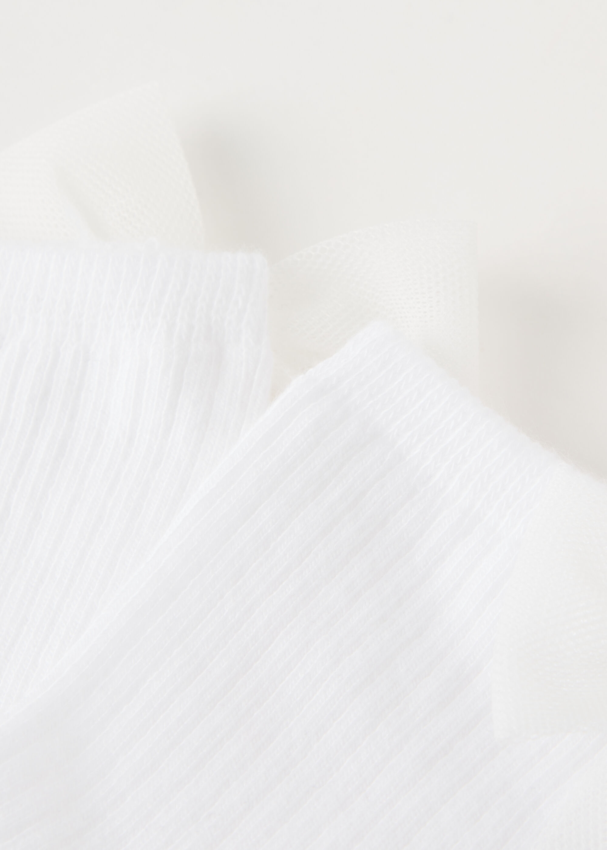 Chaussettes courtes avec nœud pour fille