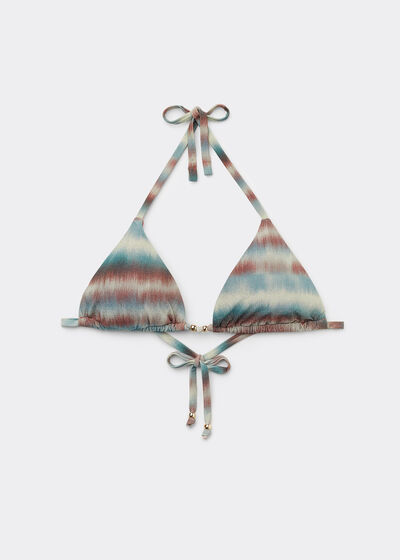 Trójkąt góra od kostiumu Glittery Tie-Dye