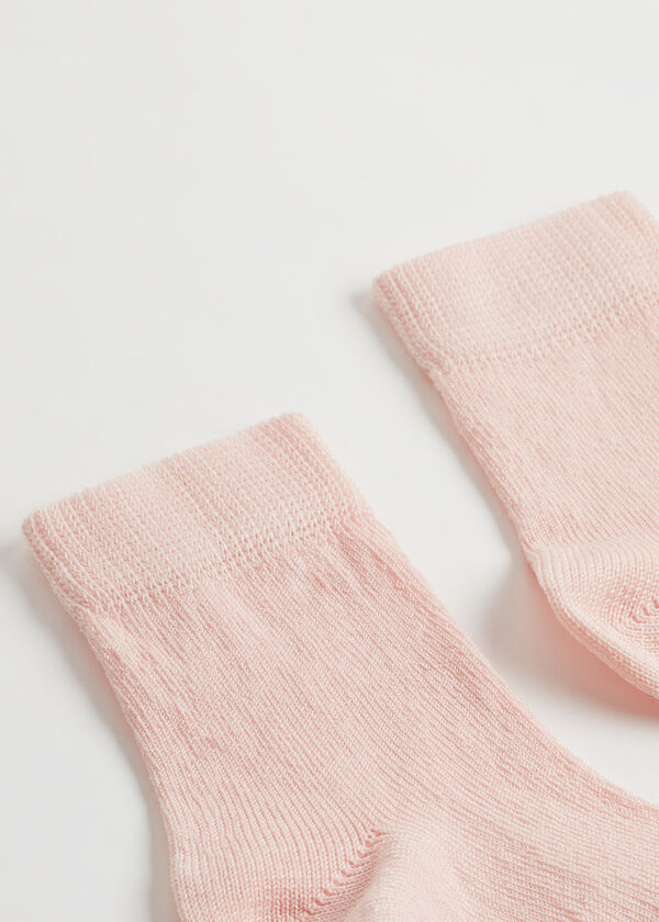 Newborn Cotton Short Socks