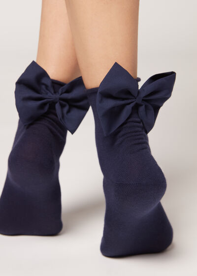 Short Socks with Bow