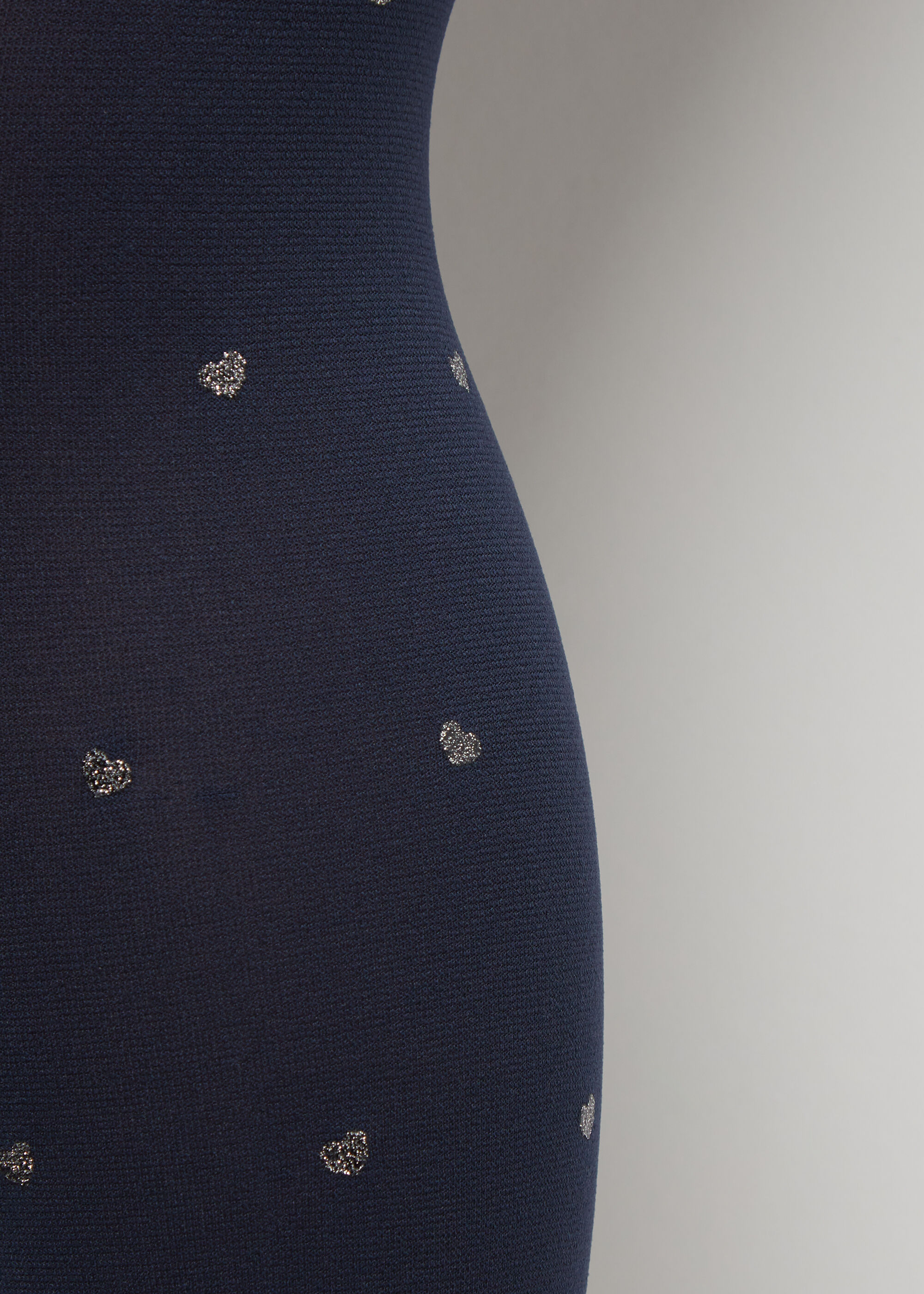 Girls' Opaque Tights with Glitter