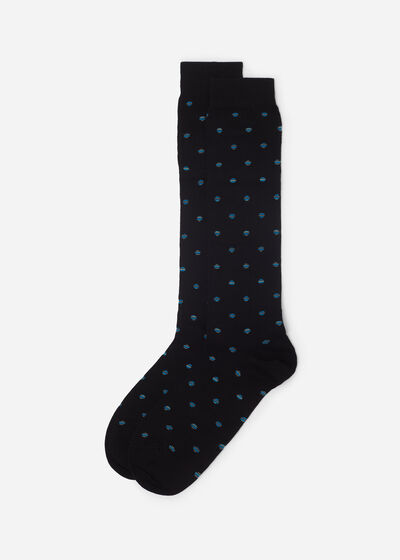 Men’s Polka Dot Long Socks