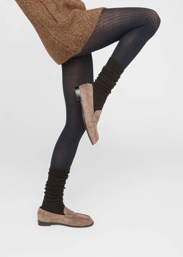 Soft Touch Ribbed Tights
