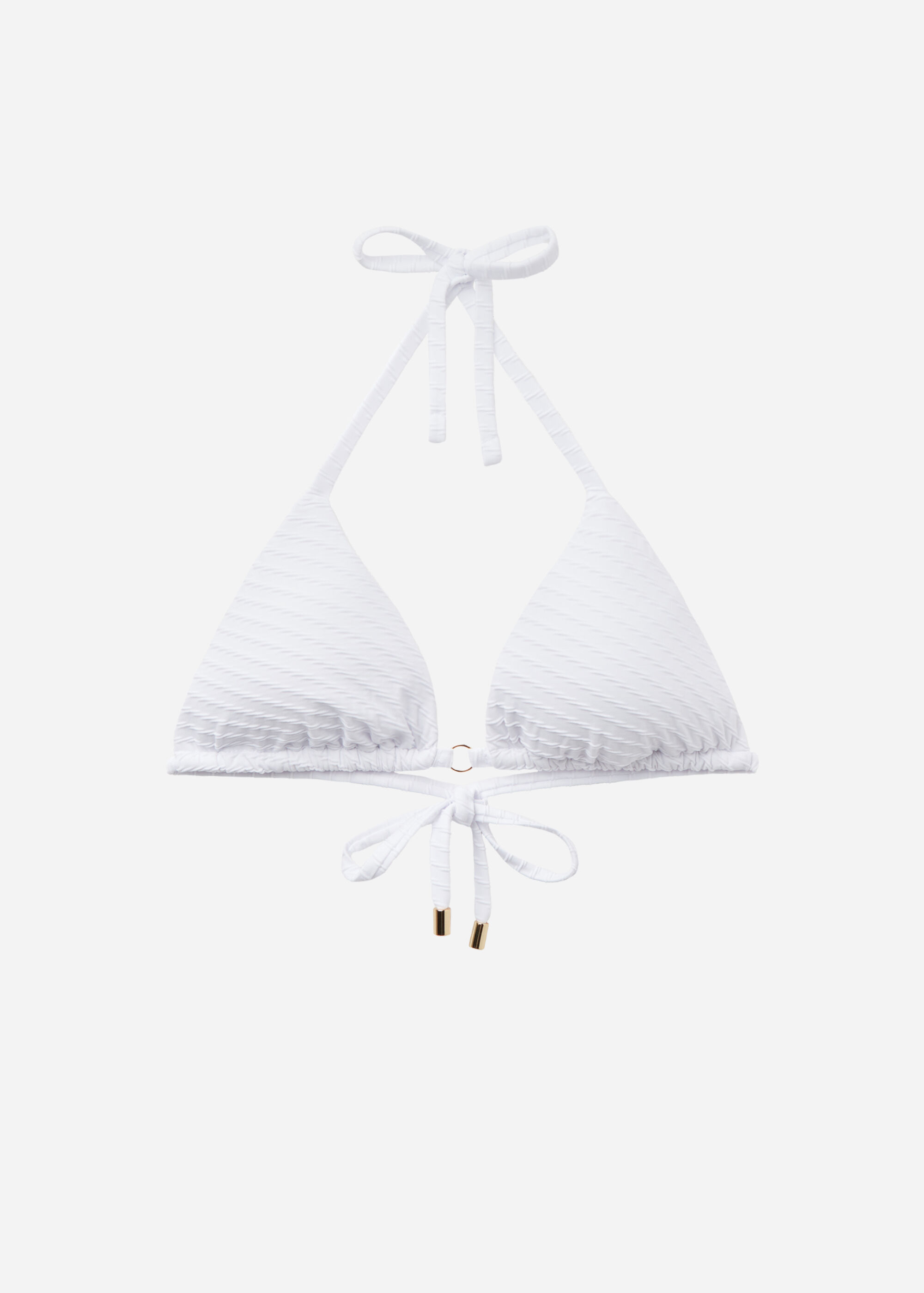 Haut de maillot triangle White Waves