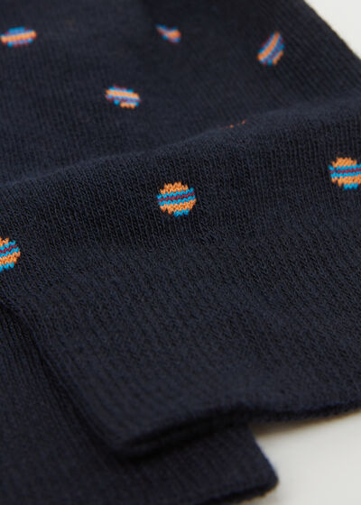 Men’s Polka Dot Long Socks