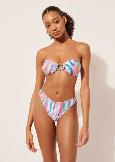 Brazilian Swimsuit Bottoms Neon Summer