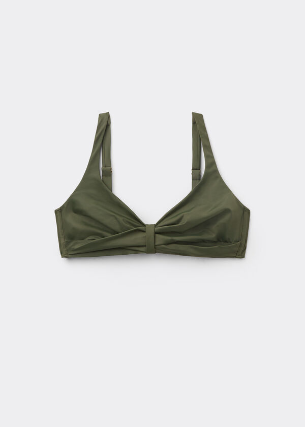 Classic Triangle Bikini Top Premium Sculpt