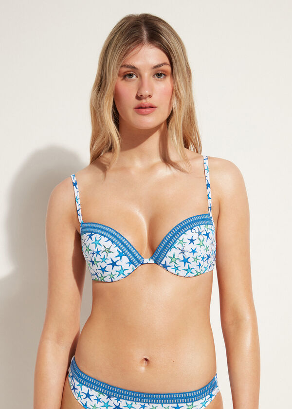 Bayahibe Graduated Padded Push-Up Bikini Top