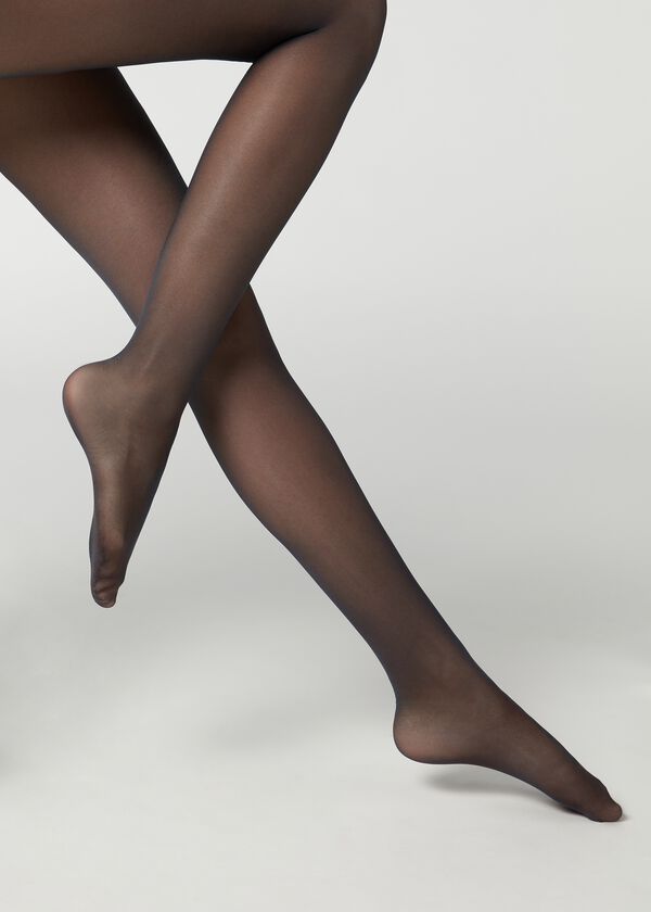 30 Denier Sheer Shaping Tights with Control Top