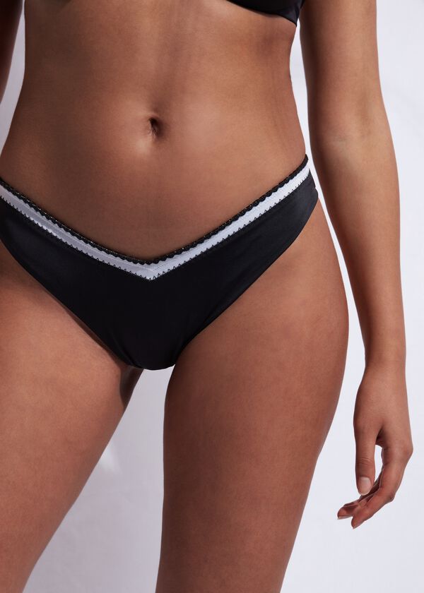 High-Cut Brazilian Swimsuit Bottom Lanzarote