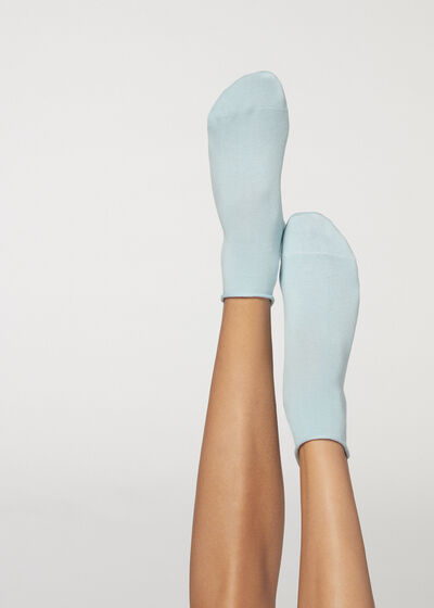 Cotton Bandless Short Socks