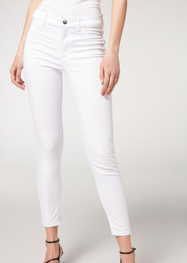 Push-up and soft touch jeans