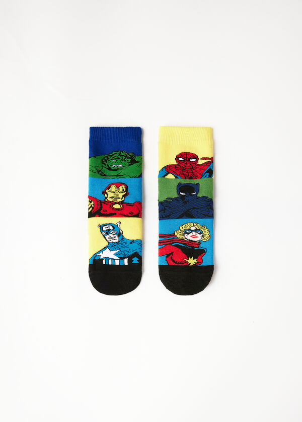 Kids’ Marvel Superhero Non-Slip Socks