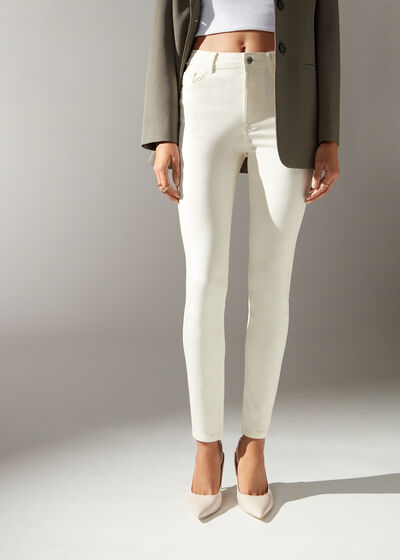 Yüksek Bel Soft Touch Skinny Push Up Jean