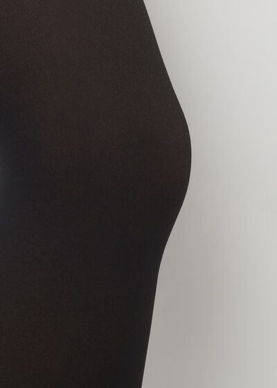 Girls' Sheer-Effect Thermal Tights