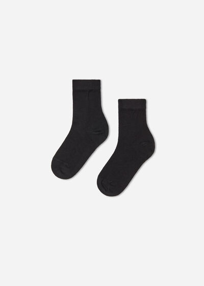Korte katoenen sokken voor baby's