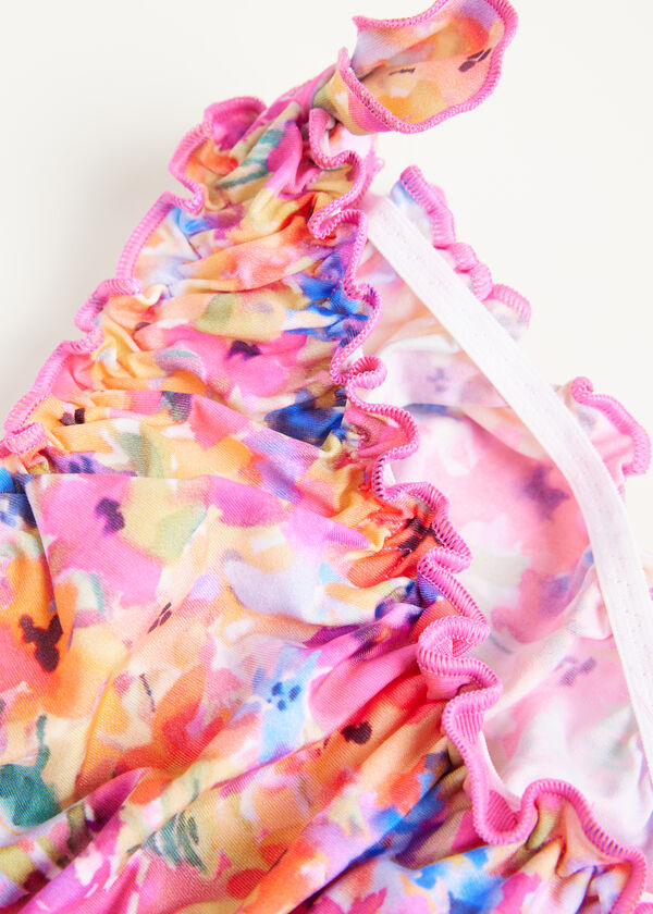 Dívčí kalhotky k plavkám Blurred Flower