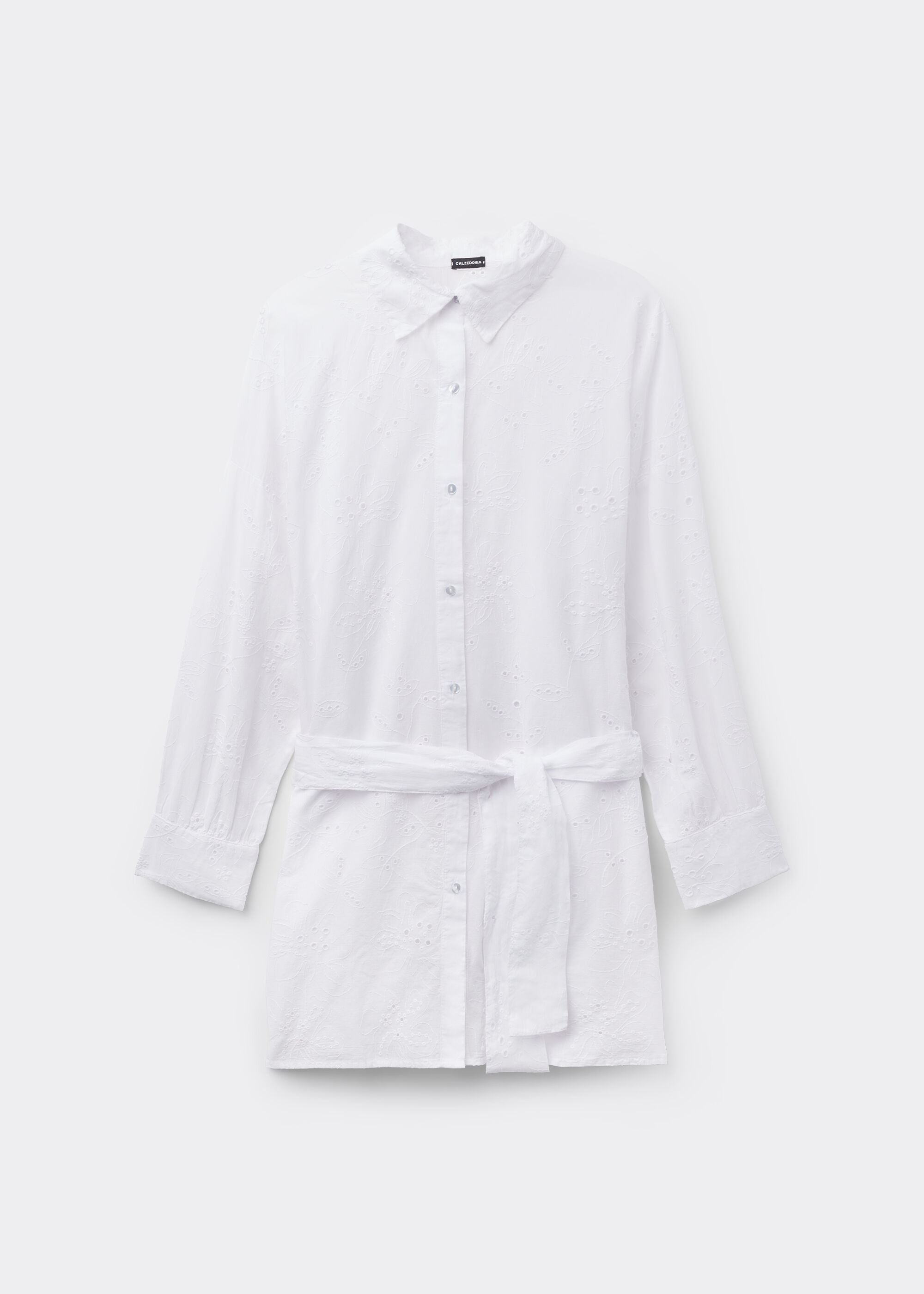 Long Broderie Anglaise Shirt