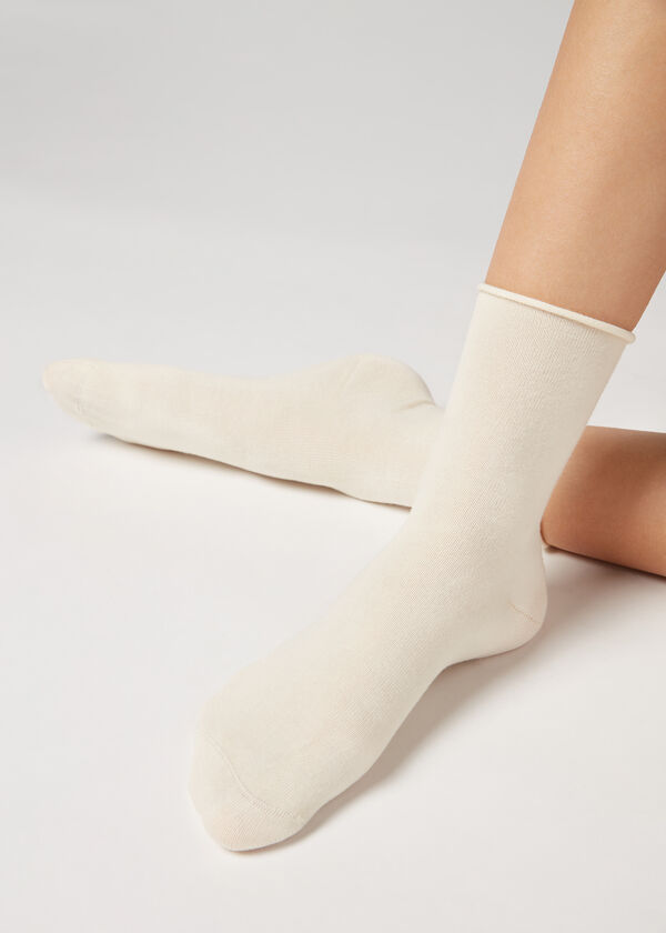 Wool and Cotton Short Socks