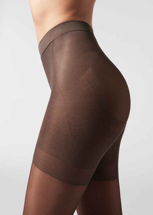 30 Denier Total Shaper Sheer Tights