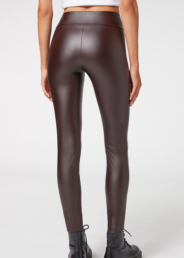 Leather Effect Leggings