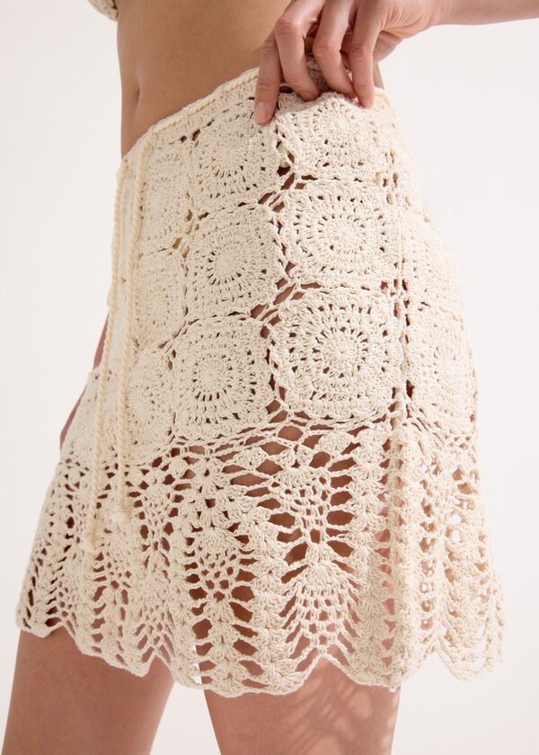 Crochet Mini Skirt