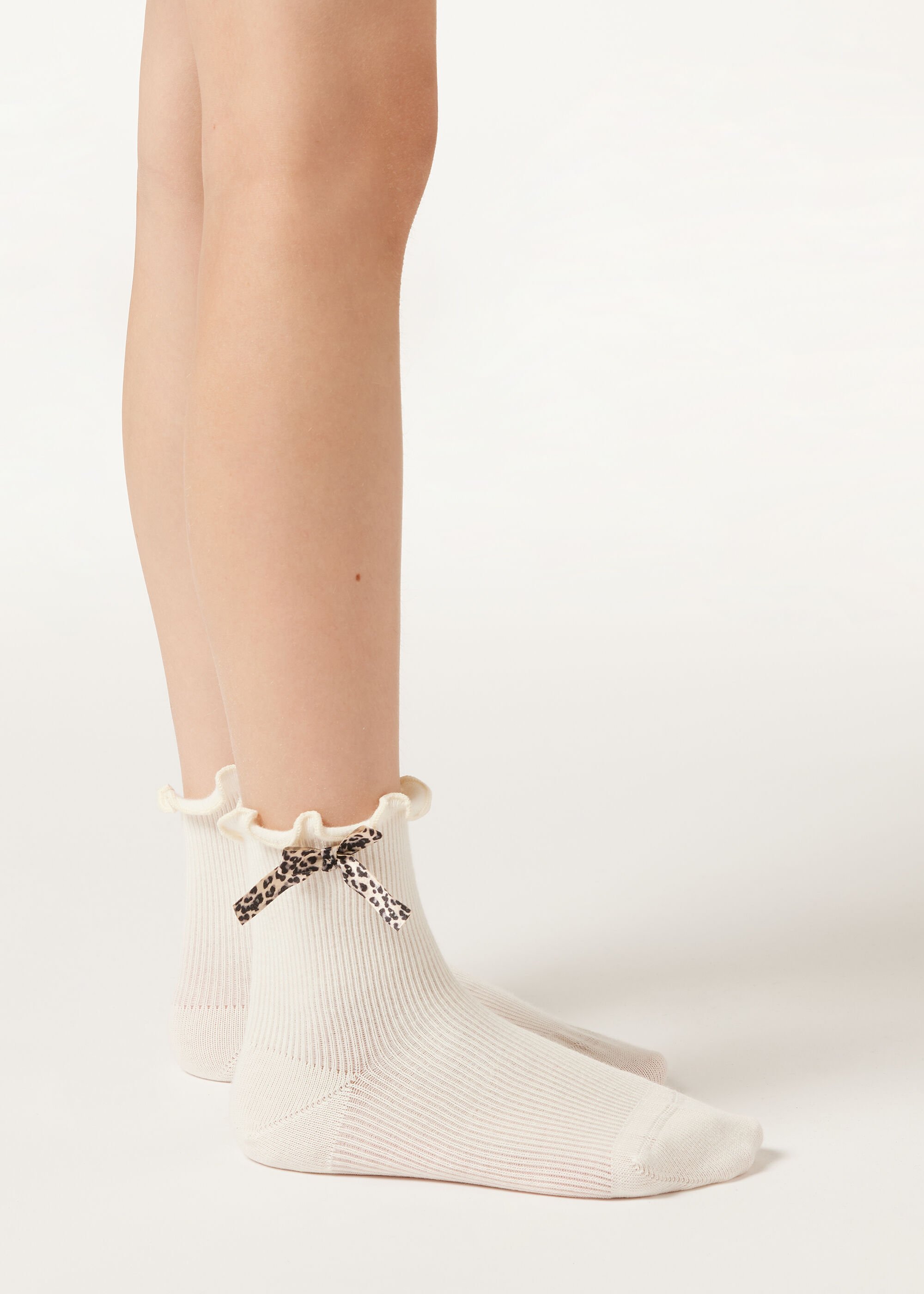 Girls’ Bow Socks