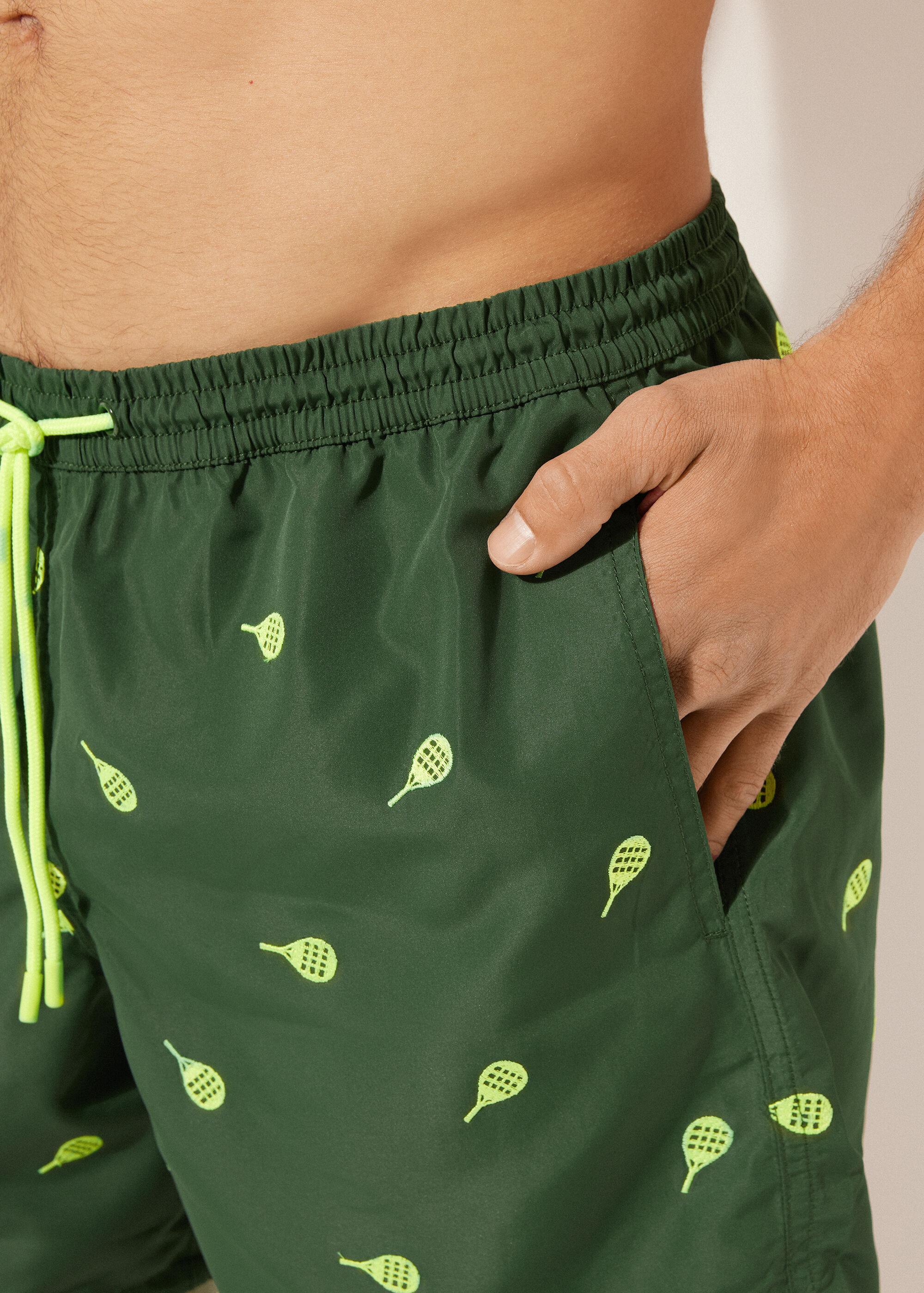 Fantasie Zwemboxer voor Heren Formentera