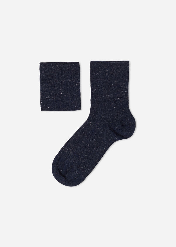 Girls Cashmere Blend Short Socks