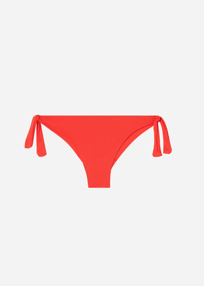 Brazilian-Bikinihose mit Schleifen Indonesia Eco