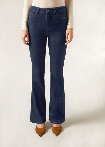 Flared Stretch Jeans