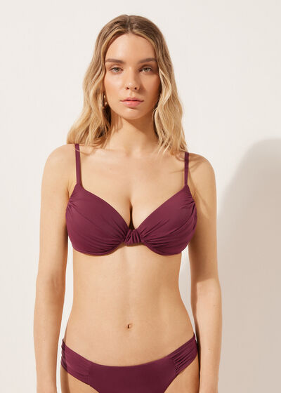 Top de Biquíni Push-up Almofadado Indonesia