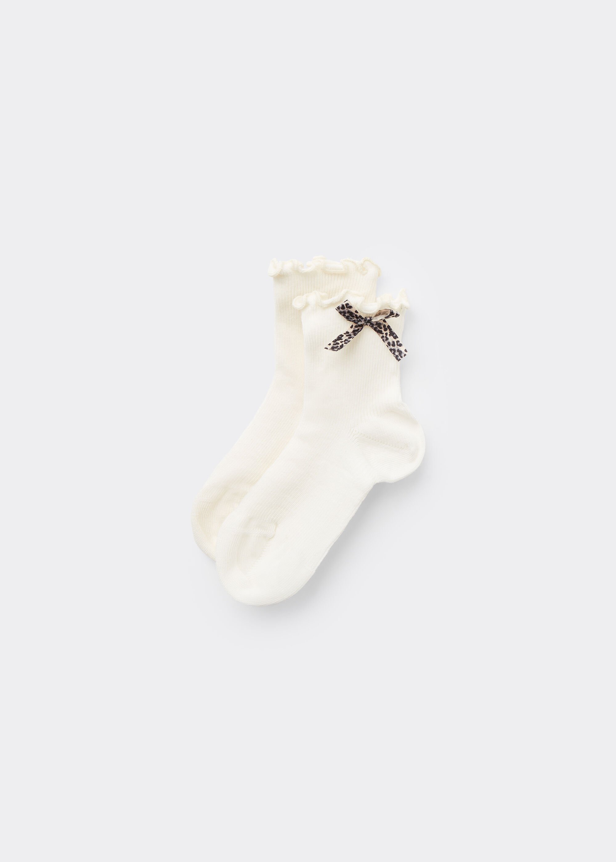 Girls’ Bow Socks