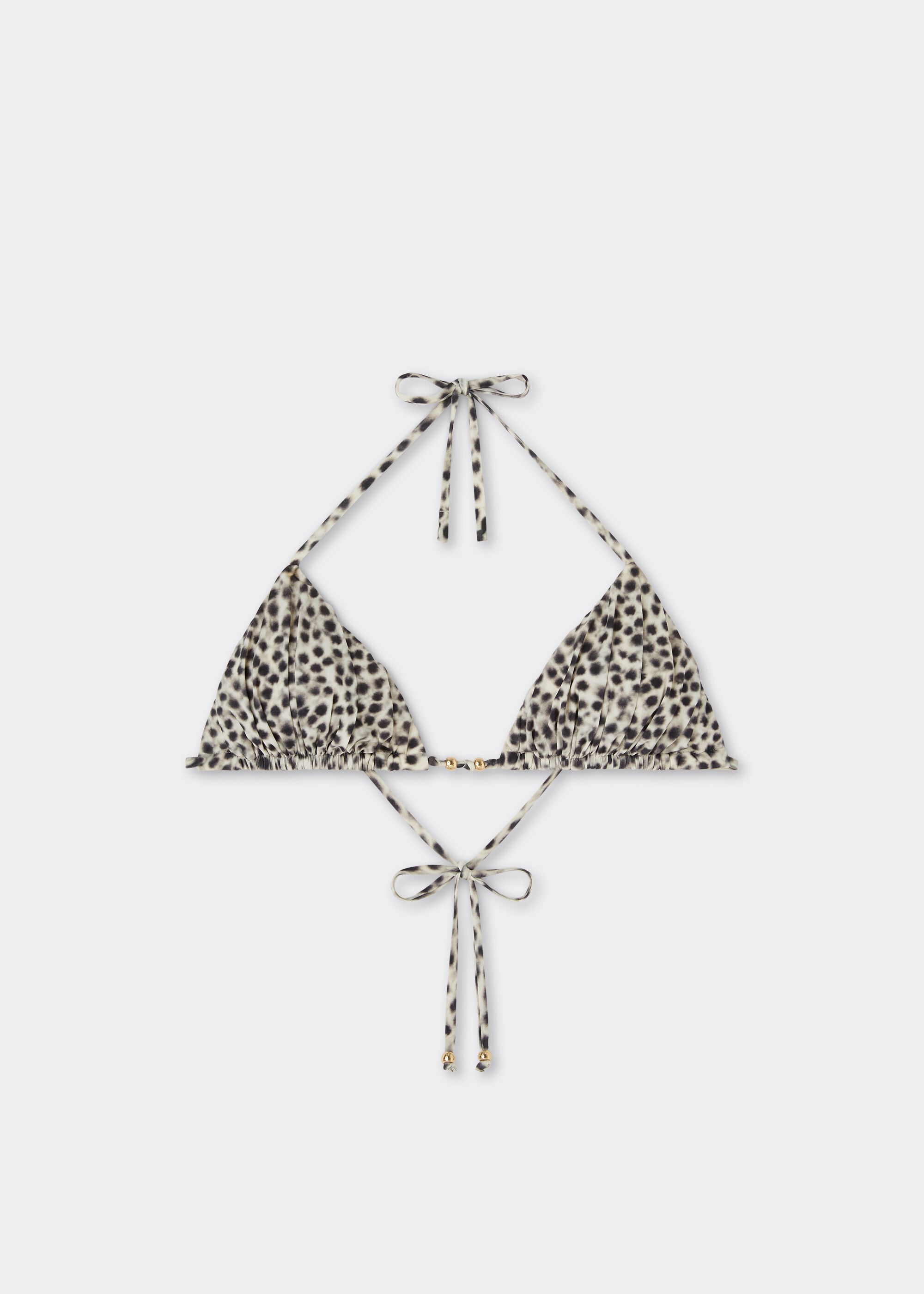 Triangel-Bikinioberteil Faded Dots