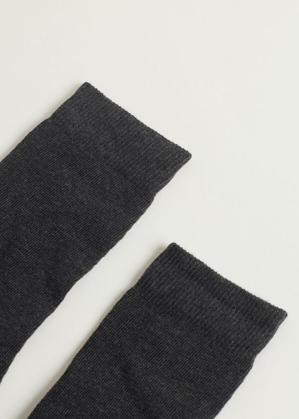 Kids’ Breathable Cotton Long Socks