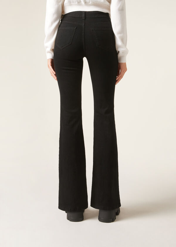 Flared Stretch Jeans